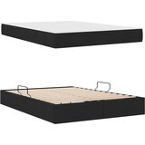 s madracem i skladištem Crna 140 x 190 cm Poliester | shoptok.hr