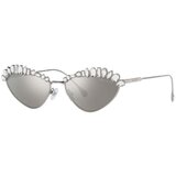 Swarovski SK7009 40016G ONE SIZE (55) Srebrna/Siva Cene