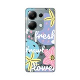  torbica silikonska print skin za xiaomi redmi note 13 pro 4G fresh pastel Cene