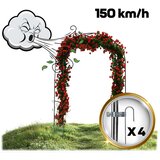 Plonos vrtna pergola luk 240 cm PL-990 | shoptok.hr