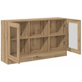  Komoda boja hrasta artisan 120x30,5x70 cm od konstruiranog drva Smeđa | shoptok.hr