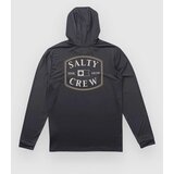 Salty Crew Capitals Hooded Longsleeve Lycra charcoal Cene