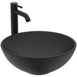 Ideal Standard Mat crni keramički okrugao umivaonik ø 41 cm Strada O – | shoptok.hr