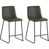 MID.YOU Set Barskih Stolov Milan, Zelena, 2 Kos | Shoptok.si