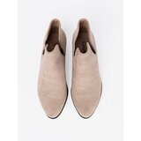 SEASTAR Beige ankle boots with cut-outs | ePonuda.com