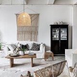  Immax 08263L - Luster PELO na sajli, 1xE27/40W/230V, prečnik 50 cm, ratan | Eponuda.com