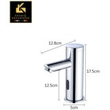 Kranig Kraanwerk Osnovna armatura za umivalnik s senzorjem | 2 modela | Naravnost navzgor in diagonalno naprej, (21732005) | Shoptok.si