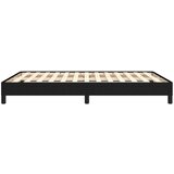  Posteljni okvir črn 140x190 cm blago, (20723537) | Shoptok.si