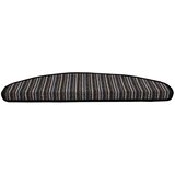  Samoljepljivi stepenasti ulošci 15 pcs Antracit 65 x 21 x 4 cm | shoptok.hr