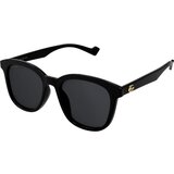 Gucci GG1001SK 001 ONE SIZE (55) Črna/Siva Cene