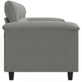  Dvosjed tamnosivi 120 cm od mikrovlakana | shoptok.hr