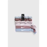 Nike Elastike za lase 6-pack bež barva