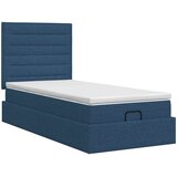  Podesivi krevet s madracem Plava 90 x 190 cm Tkanina | shoptok.hr