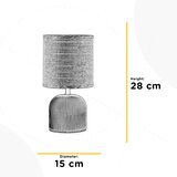  ONLI - Stona lampa SHELLY 1xE27/22W/230V ružičasta 28 cm | Eponuda.com