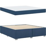  Konstrukcija postelje z vzmetnico Modra 180 x 200 cm blago, (5000126814) | Shoptok.si