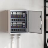  Upravljački ormar Siva 57 x 23 x 60 cm ABS plastika | shoptok.hr