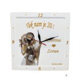  Personalizirani unikatni zidni satovi – poklon za godišnjicu braka - 4. - 17013 | shoptok.hr