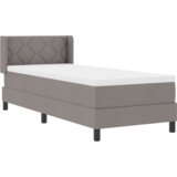 Box Spring krevet s madracem Taupe 80x200 cm Tkanina | shoptok.hr