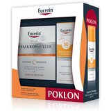 Eucerin box hyaluron-filler serum vitamin c ampule+ sun anti-age SPF50 Cene