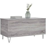  Stolić za kavu siva boja hrasta 90x44,5x45 cm konstruirano drvo | Eponuda.com