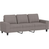  Kavč trosed s stolčkom za noge taupe 180 cm blago | Shoptok.si