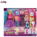 Masen Toys punčka z oblačili in modnimi dodatki Cene