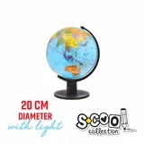 Globus 20cm svetleći