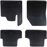  Auto tepih 4 pcs Crna Pogodno za CITROEN C5 AIRCROSS 2017- Guma | shoptok.hr