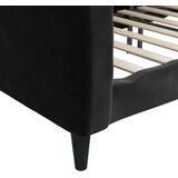  Dnevni krevet crni 90 x 200 cm baršunasti | shoptok.hr