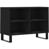 Maison Chic TV omarica - TV enota - Televizijska omarica črna 69,5x30x50 cm inženirski les, (21702244) | Shoptok.si