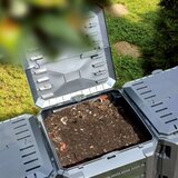  Vrtni komposter crni 1200 l | shoptok.hr