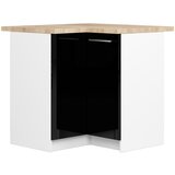 AKORD OLIWIA S90/90 Kabinet + BELA / ČRNA Sijajna Plošča, (21713612) | Shoptok.si