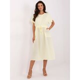 Och Bella Dress-TW-SK-BI-6-2041.89-light yellow | shoptok.hr