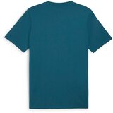 Puma Majica 'Squad' petrol / bela | Shoptok.si