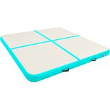  Strunjača na napuhavanje s crpkom 200 x 200 x 10 cm PVC zelena | shoptok.hr