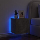  Zidni TV ormarići LED 2 kom siva boja betona 40,5 x 35 x 40 cm | shoptok.hr