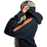 Converse Ženski duks loose-fit shoulder cut-out fleece hoodie | ePonuda.com