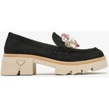 Resti Women's black openwork moccasins Peloga- Footwear | shoptok.hr