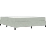  Krevet s opruga kutije Svijetlo siva 180 x 200 cm tkanina | Shoptok.si