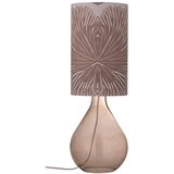 Bloomingville Smeđa stolna lampa s tekstilnim sjenilom (visina 65 cm) Leni – Cijene