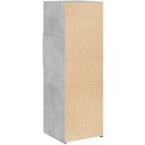 Visoka komoda boja betona 40 x 42,5 x 124 cm konstruirano drvo | shoptok.hr