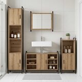  Set ormarića za kupaonicu 4 kom. Hrast artisan 40 x 36 x 181 cm | shoptok.hr