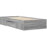  Okvir za krevet boja hrasta 75 x 190 cm od konstruiranog drva | shoptok.hr