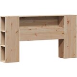  Krevet s regalom za knjige bez madraca 140x190 cm od borovine | shoptok.hr