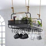 Premium Living viseči element constantin črna, naravne barve | Shoptok.si