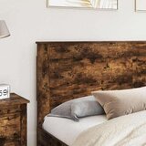  Uzglavlje s uzglavljem Dimljeni hrast 180 cm Konstruirano drvo | shoptok.hr