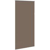 Rolo zavjesa za zamračivanje boje kave 110x230 cm Širina tkanine 105,7 cm Poliester | Shoptok.si