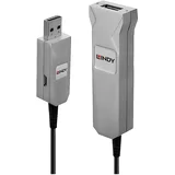 USB kabel USB 3.2 gen. 1 (USB 3.0) USB-A vtič\, USB-A vtičnica 50.00 m črna\, siva 42701, (20416523)