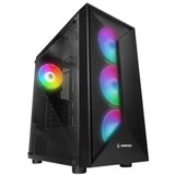 Rampage TRIANGLE Auto RGB Glass Mid-Tower | ePonuda.com