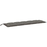 vidaXL Blazina za vrtno klop melanž temno siva 180x50x7 cm blago | Shoptok.si